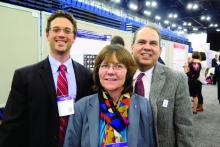 Shown are study authors  Dr. Jesse Fishman (from left), Patricia O. Shafer, and Dr. Joseph Sirven.